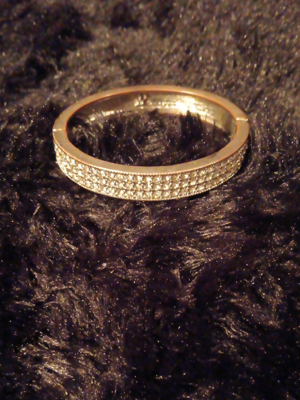 Gold-Tone Pave Crystal Bangle Bracelet - Elegant Women’s Jewelry